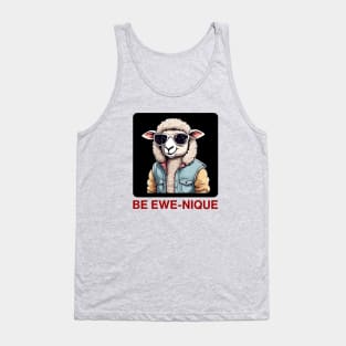 Be Ewe-Nique | Ewe Pun Tank Top